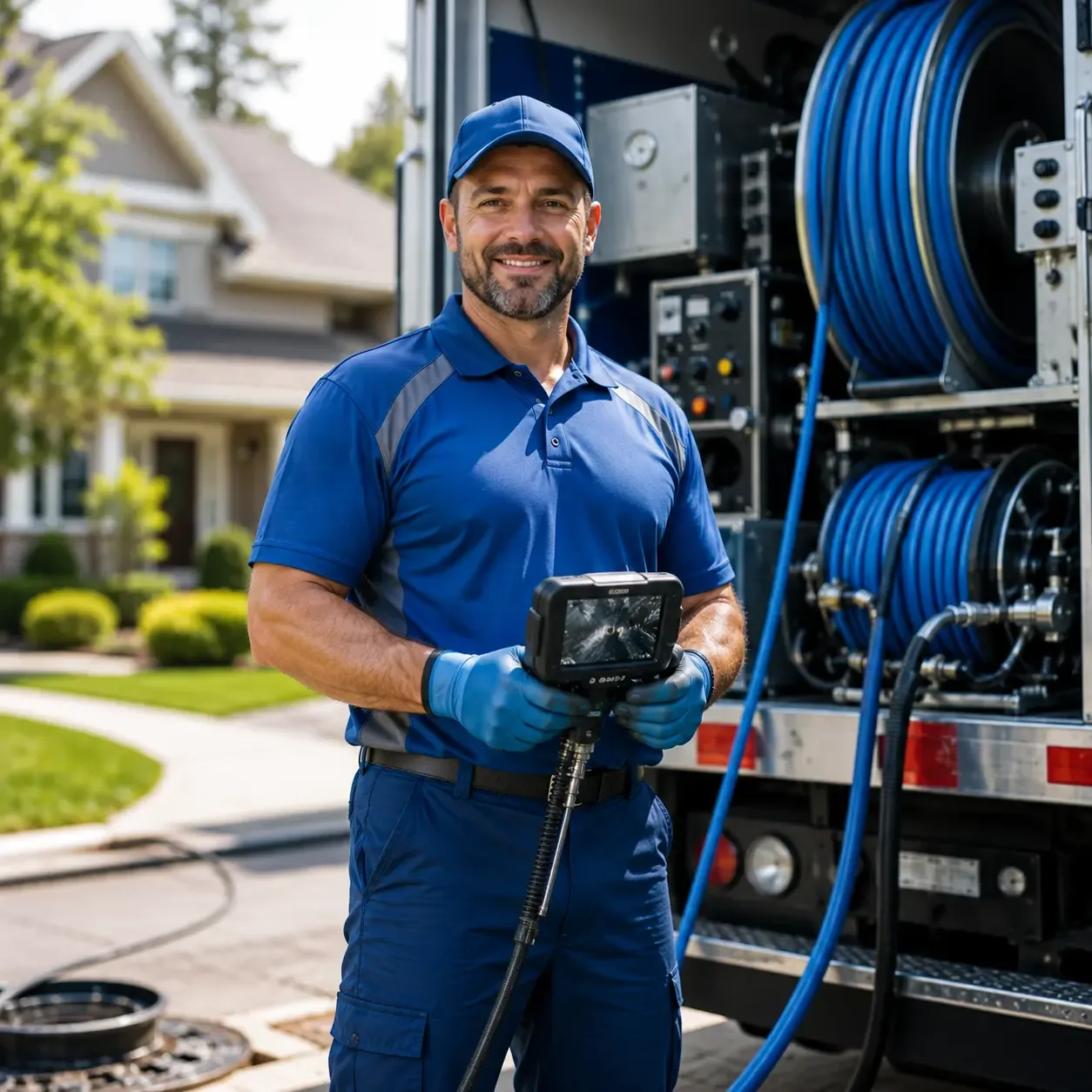Local outdoor drain cleaning specialists in Olyphant, PA